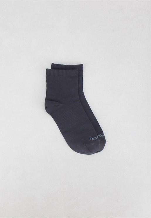 Rockport Men's Medium cut Socks Dark Gray