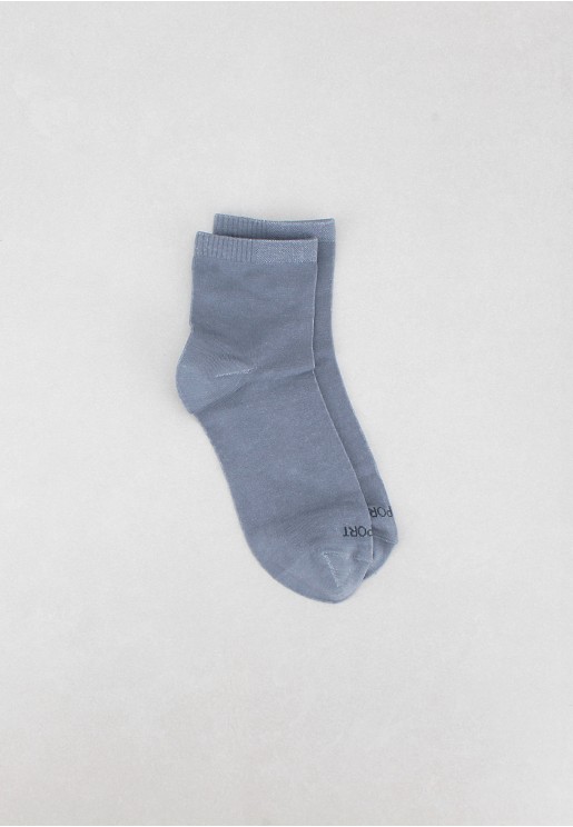 Rockport Men's Medium cut Socks Light Gray