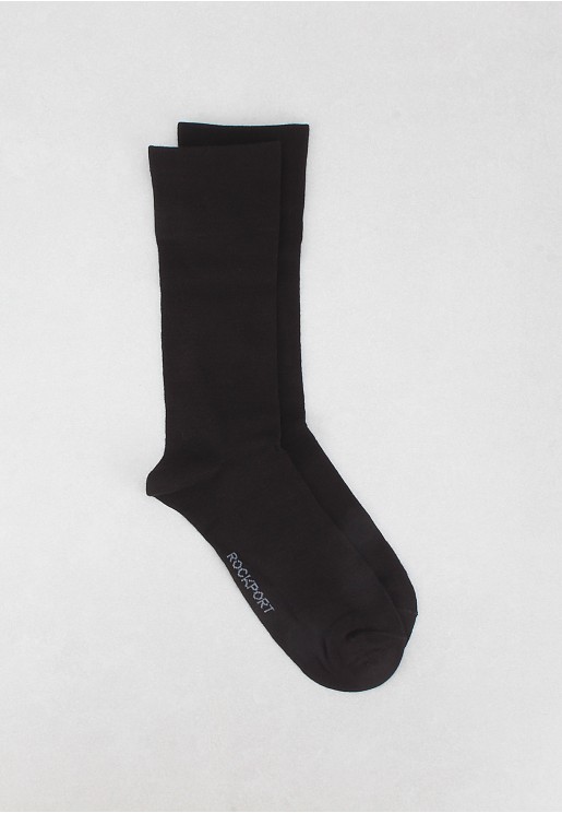 Rockport Men's Formal Socks Dark Brown