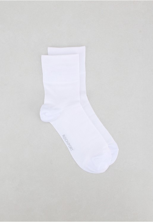 Rockport Men High Cut Socks White