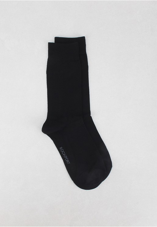 Rockport Men's Formal Socks Black