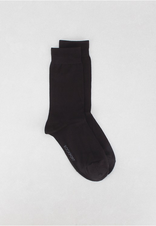 Rockport Men's Formal Socks Dark Brown