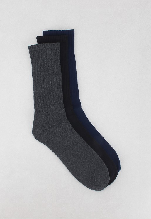 Rockport Men's 3 Pairs Socks Multi color