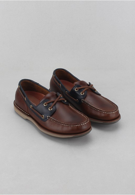 Rockport Men's Perth Flat Shoes Brown