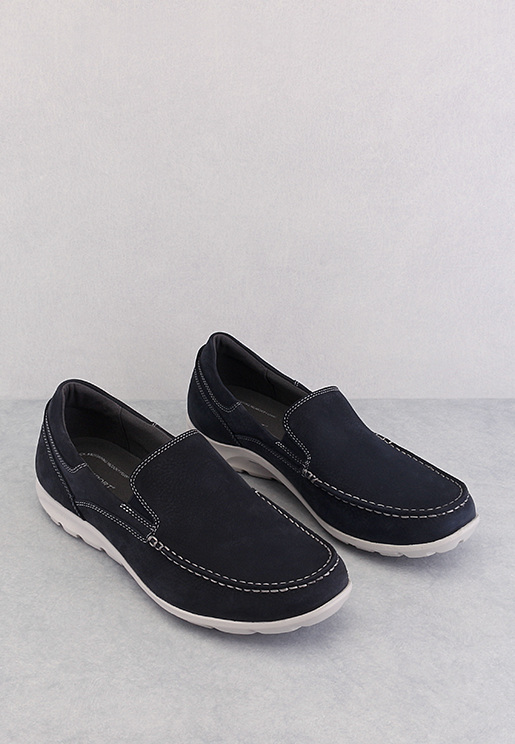 Rockport Men's Twz Ii Loafer Slip On Shoes Navy