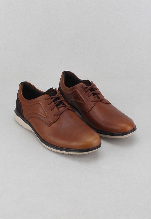 Rockport Men's Oxford Shoes Dark Brown