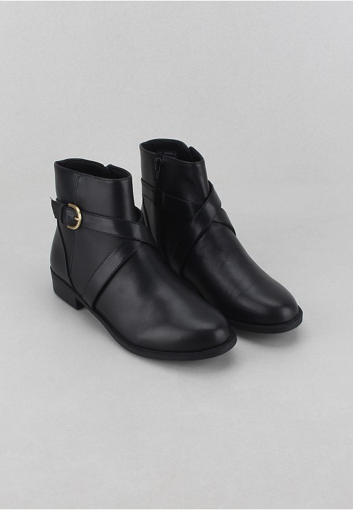 Rockport Women's Vicky Belt Bootie Black